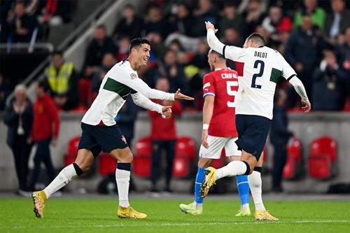 Vòng bảng UEFA Nations League: Bồ Đào Nha thắng tưng bừng CH Séc